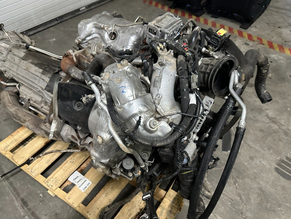 2021 2022 GMC SIERRA 2500 3500 L5P 6.6 DURAMAX ENGINE TRANSMISSION TRANSFER CASE