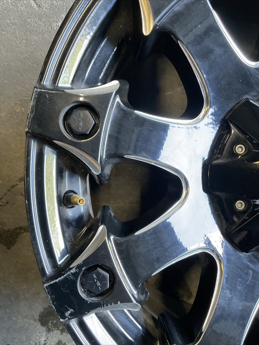 2017-2022 FORD F250 F350 FUEL D578 BATTLE AXE WHEEL RIM (1) ~MINOR SCUFFS~