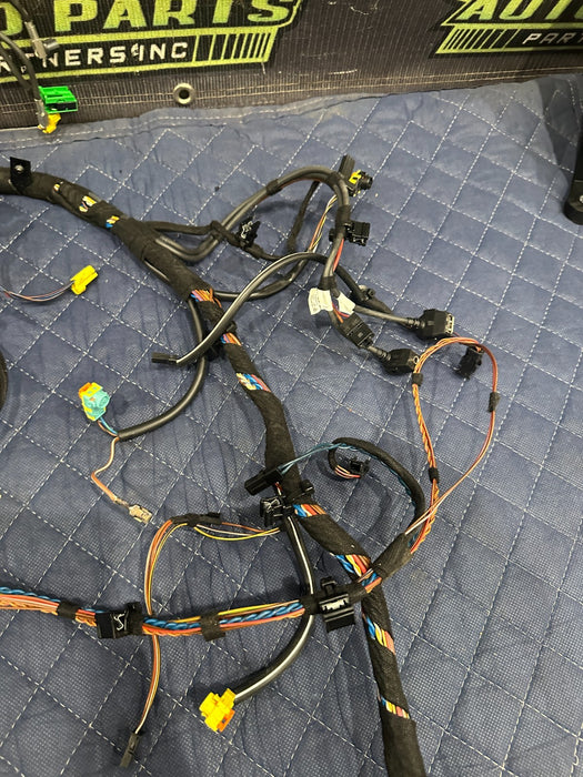 2014 PORSCHE 911 TURBO S DASH DASHBOARD WIRING HARNESS OEM 991.612.501