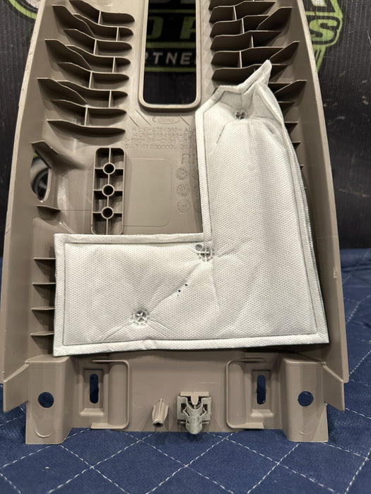 2017 2019 FORD F250 F350 LIMITED LEFT RIGHT UPPER B PILLAR TRIMS OEM ~SCRATCHES~