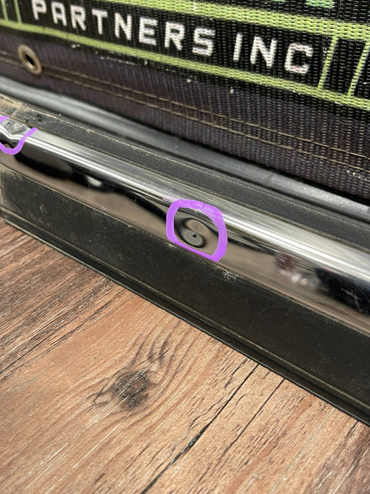 2017-2019 FORD F250 F350 FRONT RIGHT CHROME DOOR STRIP OEM (READ DESCR)