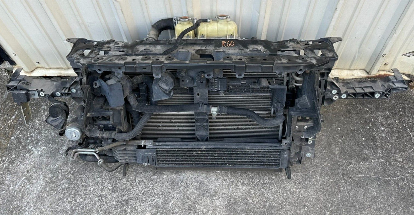 2017 INFINITI Q50 RED SPORT 400 3.0T RADIATOR SUPPORT COOLING ASSEMBLY CONDENSOR