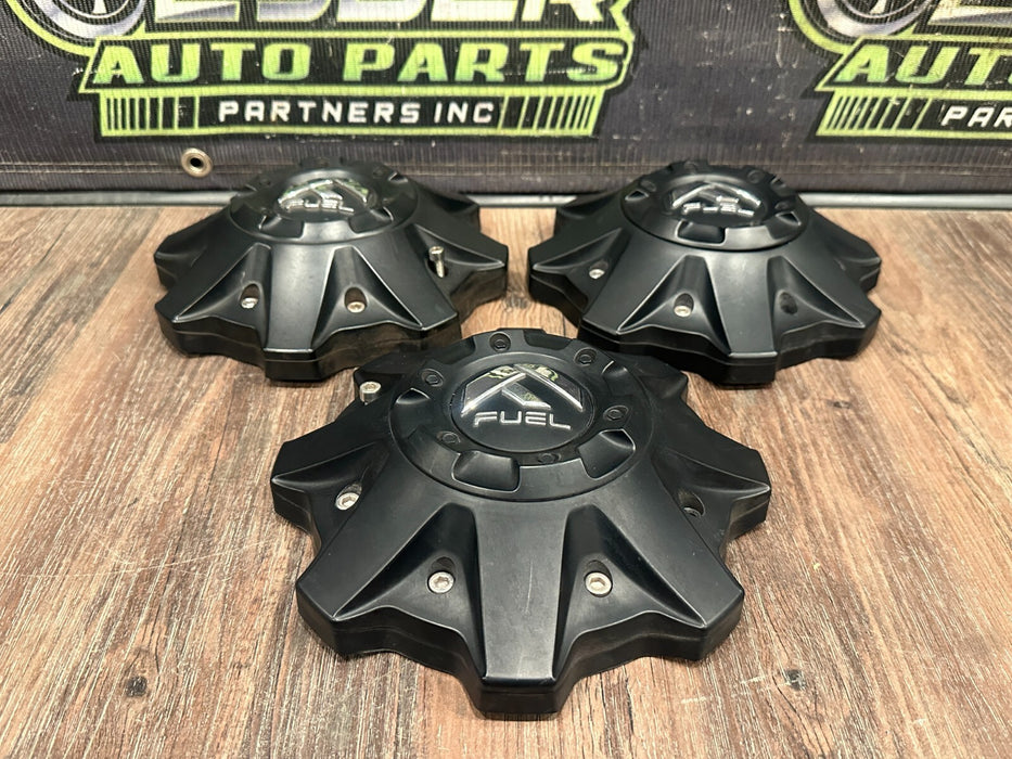 2005-2025 FORD F250 FUEL WHEEL HUB CENTER CAPS (3) OEM