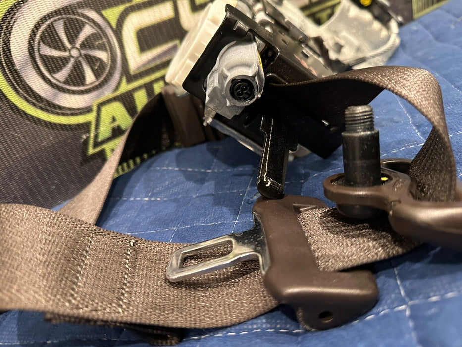 2018-2019 FORD F250 F350 F450 LIMITED BROWN FRONT PASSENGER RIGHT SEATBELT OEM