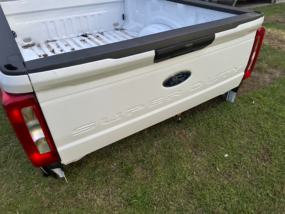 2023 2024 FORD F250 F350 6' SHORT BED OXFORD WHITE OEM