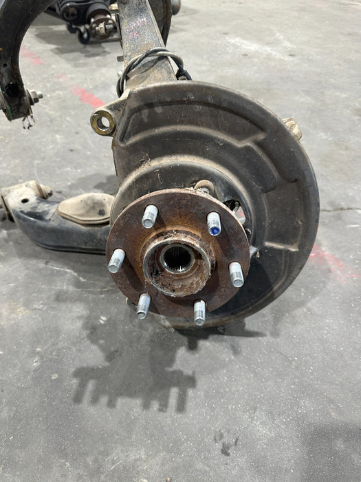 2017 NISSAN TITAN XD FRONT RIGHT SUSPENSION KNUCKLE ASSEMBLY OEM