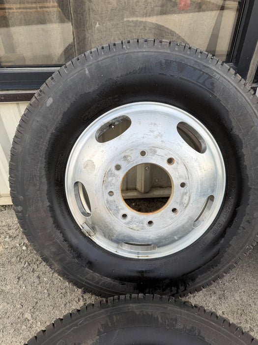 2017-2019 FORD F350 DRW DUALLY WHEELS RIMS TIRES ALUMINUM STEEL 8X200 OEM