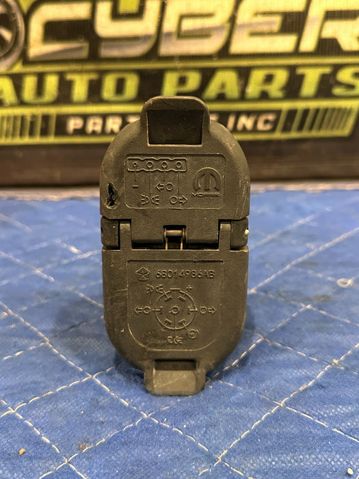 2021 RAM 2500 LARAMIE REAR BUMPER TRAILER PLUG CONNECTOR OEM