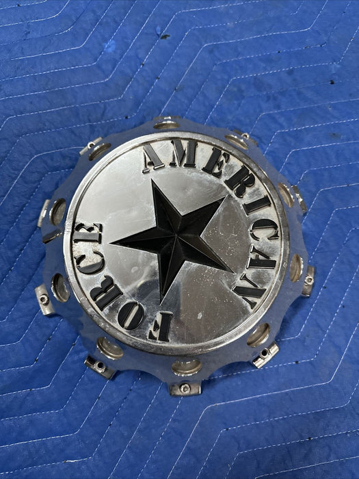 AMERICAN FORCE WHEEL AFX320 CENTER CAP  AMERICAN FORCE WHEEL~CRACK~