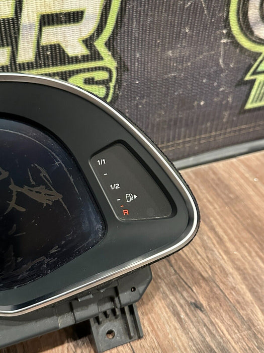 2021 AUDI R8 INSTRUMENT GAUGE CLUSTER SPEEDOMETER OEM *WATER DAMAGE* 14K MILES