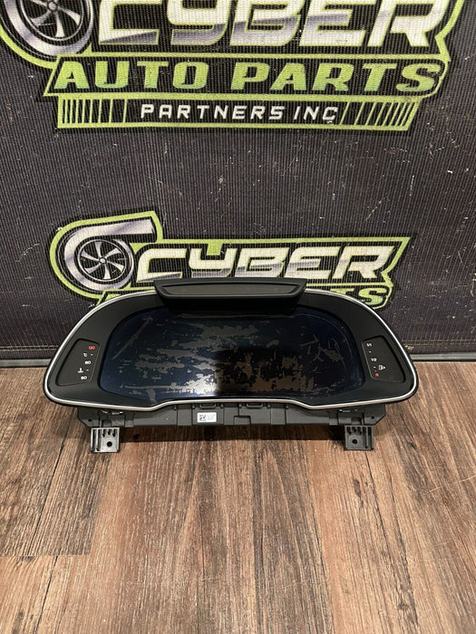 2021 AUDI R8 INSTRUMENT GAUGE CLUSTER SPEEDOMETER OEM *WATER DAMAGE* 14K MILES