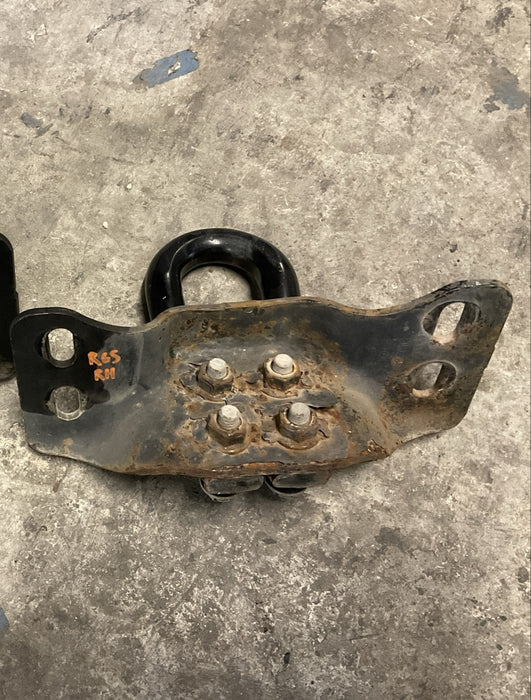 2017-2022 FORD F250 F350 F450 FRONT BUMPER RIGHT TOW HOOK OEM~RUSTED~