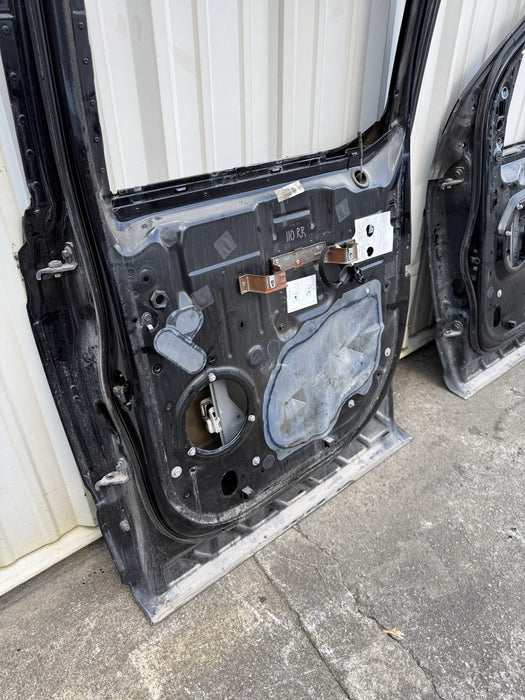 2017-2022 FORD F250 F350 F450 REAR RIGHT DOOR SHELL AGATE BLACK (UM) OEM