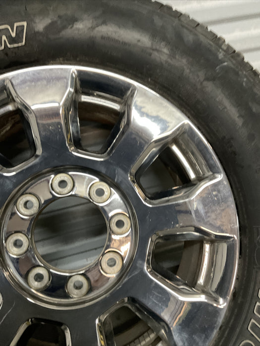 2017 FORD F350 LARIAT OEM WHEEL RIM MICHELIN TIRE 20X8 LT275/65/R20
