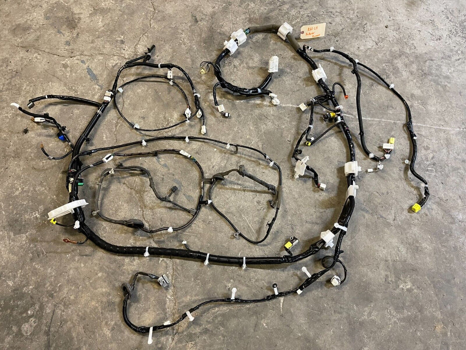 2017 INFINITI Q50 RED SPORT DRIVER LEFT LH SIDE INTERIOR WIRING HARNESS OEM