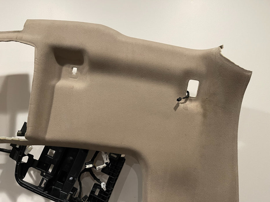 2017-2019 FORD F250 LIMITED ALCANTERA SUEDE TWIN PANEL MOON ROOF HEADLINER CAMEL