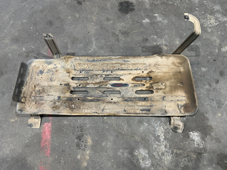 2017 NISSAN TITAN XD PRO 4X FUEL TANK SKID PLATE OEM
