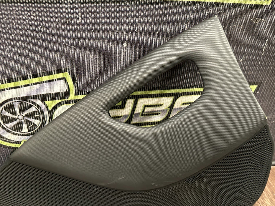 2012 AUDI R8 FRONT LEFT DOOR TRIM PANEL OEM 423 868 091 *MINOR SCUFFS*