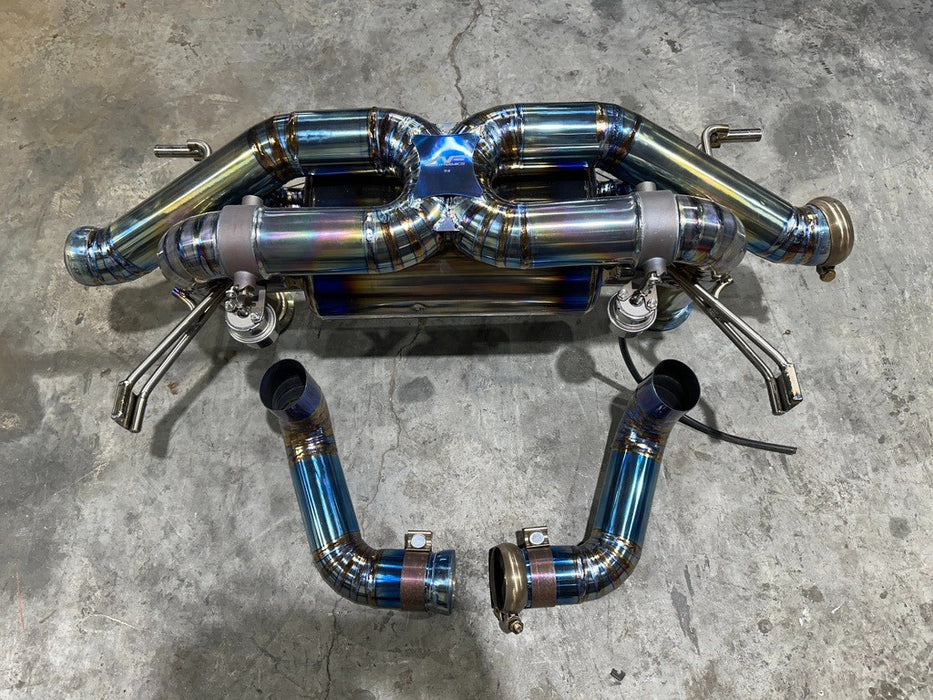 2017 - 2023 Audi R8 Titanium AFD F1 Valved Exhaust System