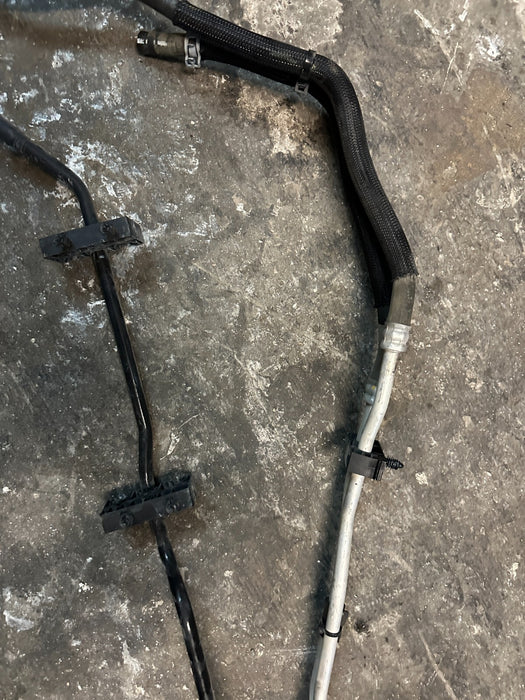 2017 2019 FORD F250 F350 SUPERDUTY DIESEL FUEL COOLER W/ LINES OEM HC34 9N103 AC