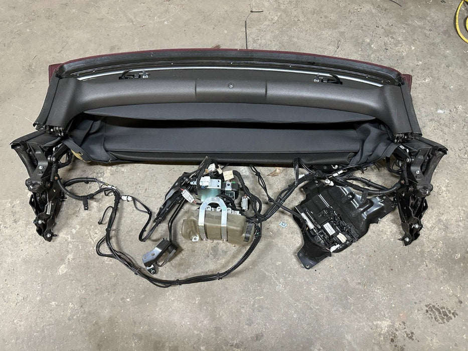 2009-2020 NISSAN 370Z CONVERTIBLE ROADSTER RED SOFT TOP ASSEMBLY OEM 47K MILES