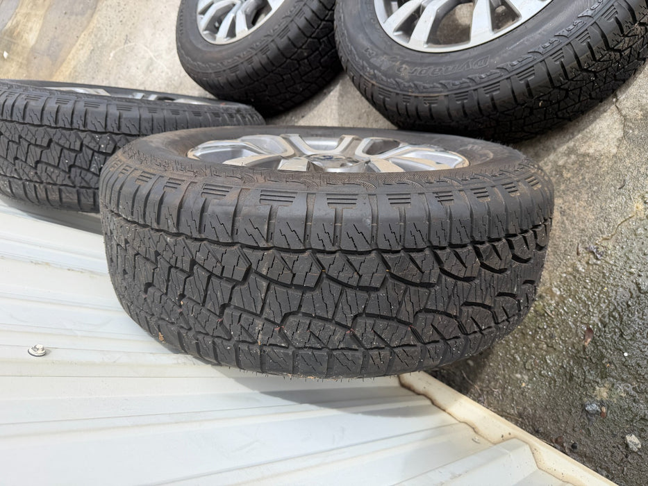 *NEW* FORD RANGER TAKE OFF WHEELS RIMS TIRES HANKOOK DYNAPRO ATM 265/60R18