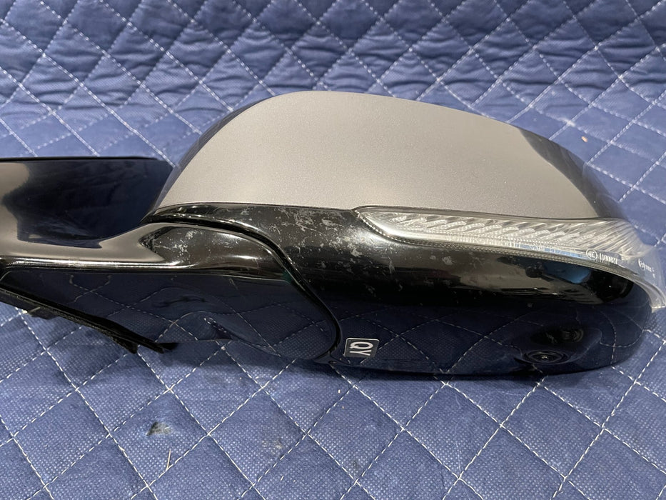 2017 INFINITI Q50 RED SPORT DRIVER LEFT DOOR MIRROR W/ CAMERA (PAINT CODE KAD)