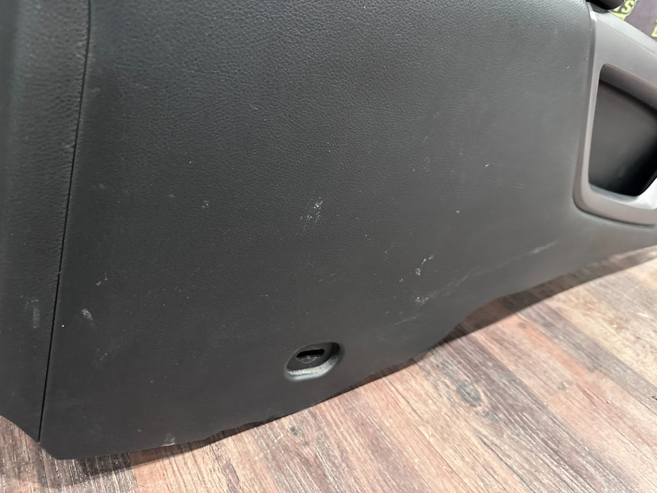 2017 NISSAN TITAN XD RESERVE BLACK LEATHER CENTER CONSOLE ASSEMBLY OEM *FLAW 14*