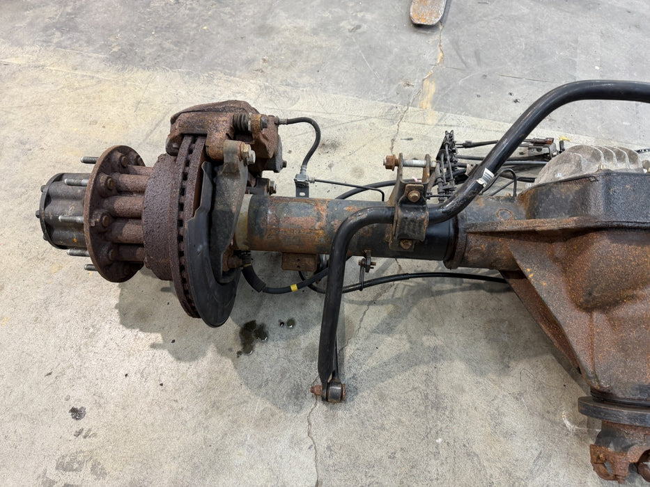 2017 - 2022 FORD F450 REAR AXLE 4.30 RATIO (4L) 42K MILES *DAMAGE TO HOUSING*