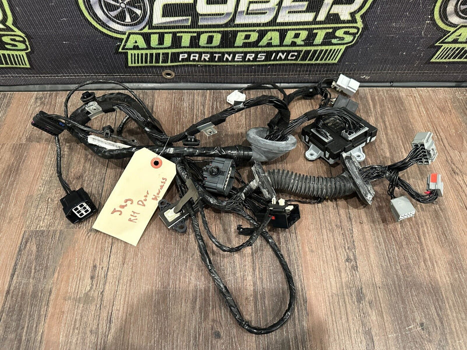 2015 JAGUAR XJ PASSENGER RIGHT DOOR WIRE WIRING HARNESS OEM EX53-14630-AG