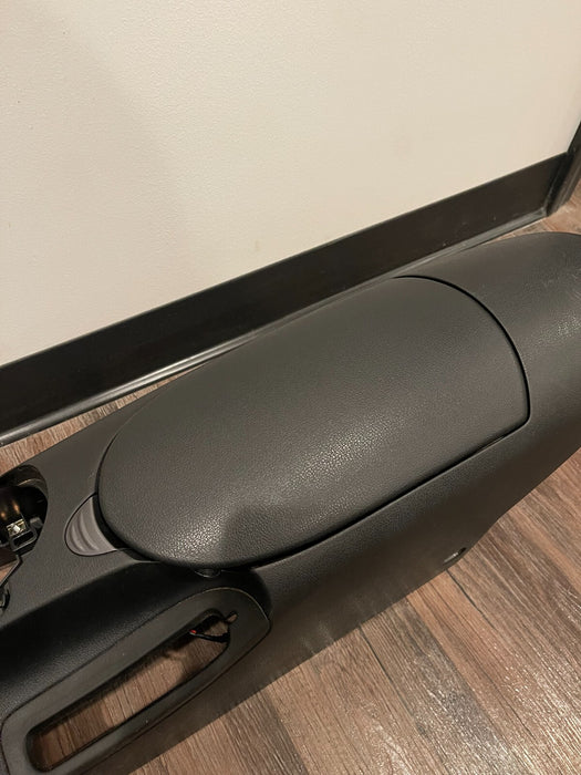 2017 NISSAN 370Z NISMO CENTER CONSOLE W GUN METAL GREY BUTTON OEM *MINOR SCUFFS