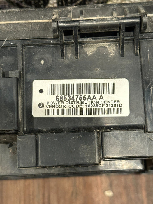 2022 DODGE RAM 2500 3500 INTELLIGENT POWER DISTRIBUTION CENTER OEM 68534755AA