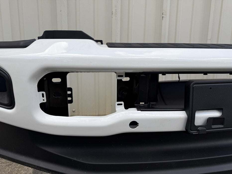 2023 2024 2025 FORD F250 F350 FRONT BUMPER ASSEMBLY STAR WHITE OEM