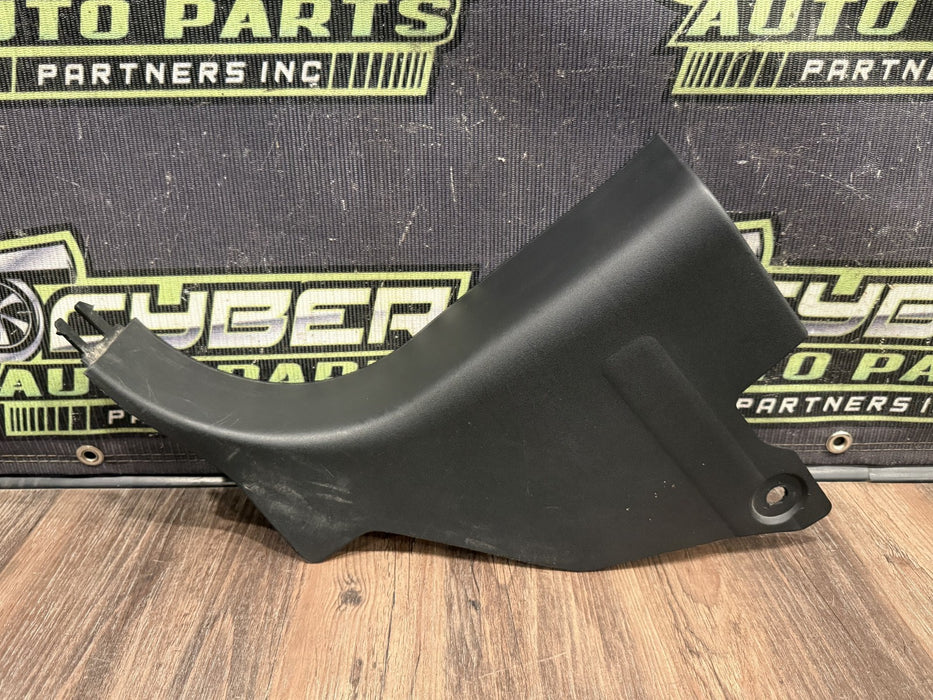 2017 NISSAN TITAN XD RESERVE FRONT LEFT DOOR SILL KICK PANEL TRIM OEM *WEAR #4*