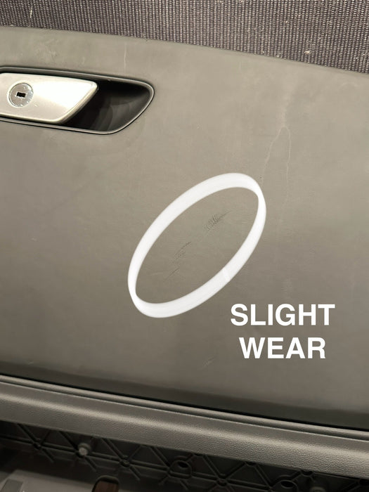 2021 AUDI R8 GLOVE BOX STORAGE COMPARTMENT ASSEMBLY OEM *FLAWS SEE PICS*