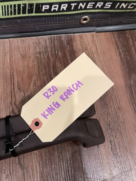 2017-2019 FORD F250 F350 KING RANCH LEFT RIGHT B PILLAR HANDLES OEM *MINOR WEAR*