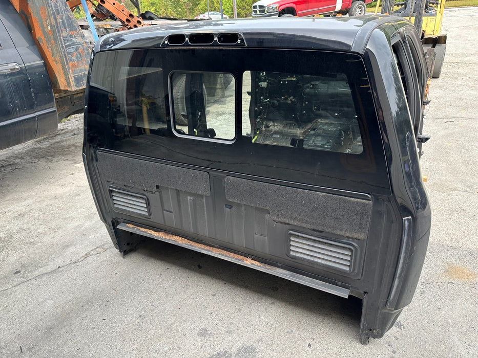 2017 2018 2019 FORD F250 F350 F450 BLACK CREW CAB SHELL MOONROOF W/ BACK GLASS