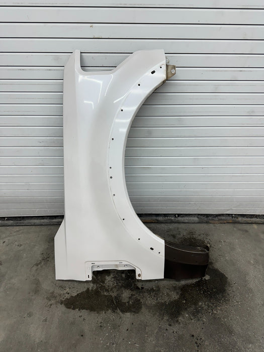 2017-2019 FORD F250 F350 KING RANCH FRONT RIGHT FENDER WHITE CARIBOU (UG,H5) OEM