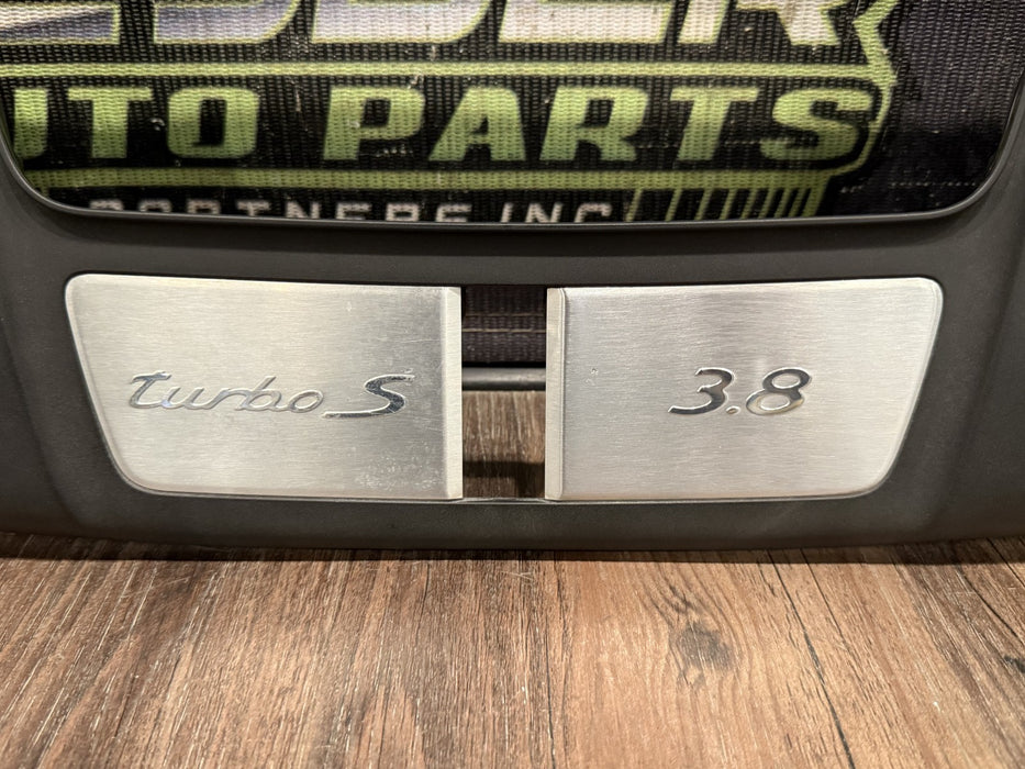 2014 PORSCHE 911 TURBO S 991 REAR ENGINE COOLING FAN ASSEMBLY OEM 99150458390