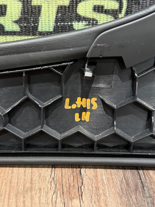 2014 PORSCHE 911 TURBO S 991 FRONT LEFT CENTER CONSOLE LEATHER TRIM OEM *READ*