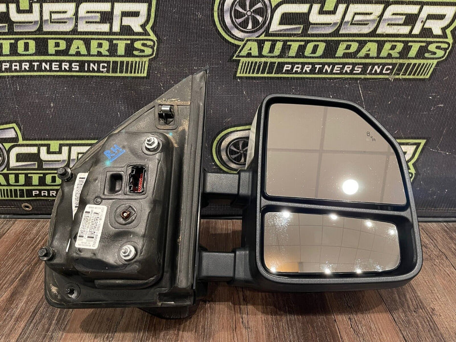 2017-2022 FORD F250 F350 F450 PASSENGER RH DOOR TOW MIRROR W/ CAMERA OEM (UG)