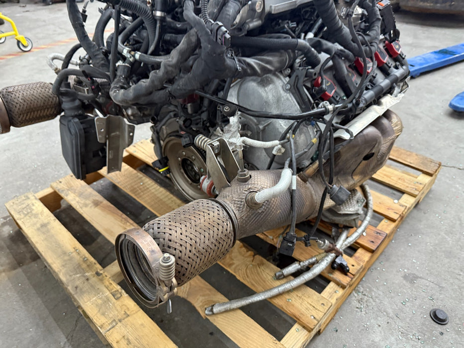 2021 AUDI R8 AWD 5.2L V10 ENGINE MOTOR DROPOUT ASSEMBLY 14,100 MILES