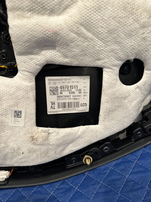2024 BMW M3 M4 G80 G82 REAR DRIVER LEFT DOOR PANEL OEM *FLAW #3*