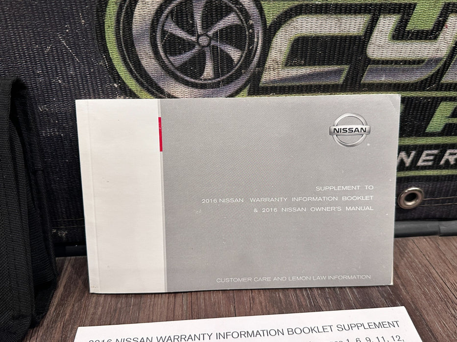 2017 NISSAN TITAN XD RESERVE OWNERS MANUAL BOOK OEM