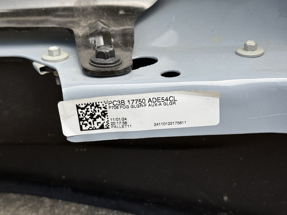 2023 2024 2025 FORD F450 PLATINUM FRONT BUMPER ASSEMBLY GLACIER GREY OEM