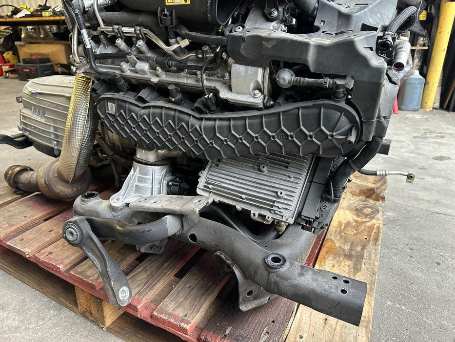 2015 MERCEDES C63S AMG EDITION 1 W205 4.0L V8 ENGINE TRANSMISSION 223K *READ*