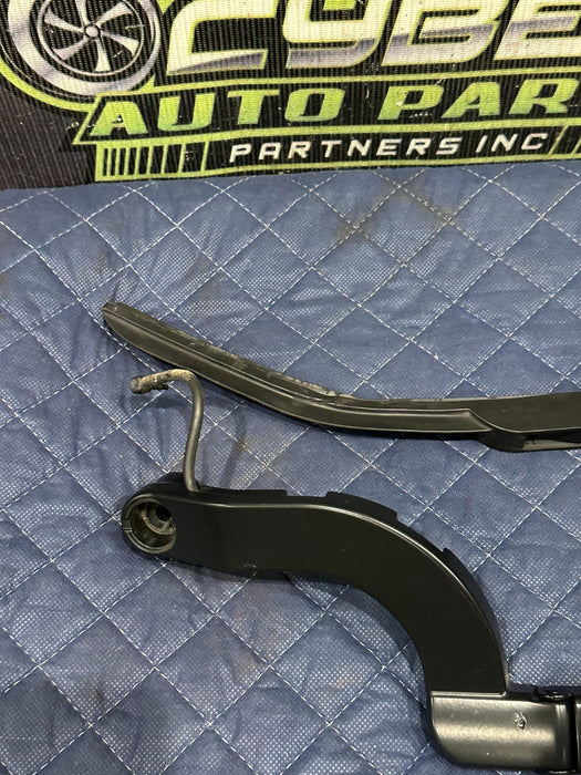 2015 JAGUAR F TYPE R FRONT LEFT & RIGHT WINDSHIELD WIPER ARM SET PAIR OEM