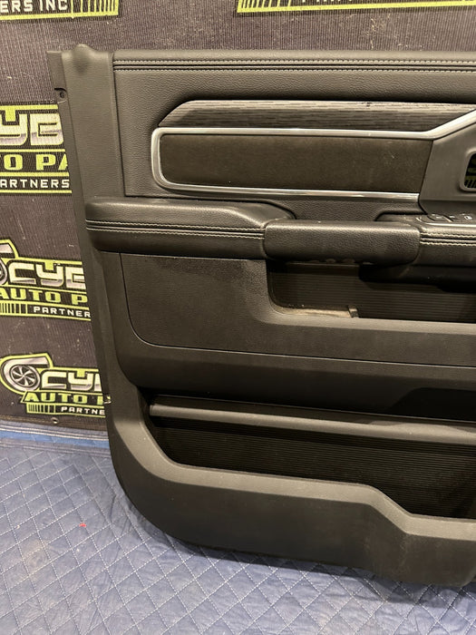 2024 DODGE RAM 3500 LARAMIE FRONT DRIVER LEFT DOOR PANEL OEM