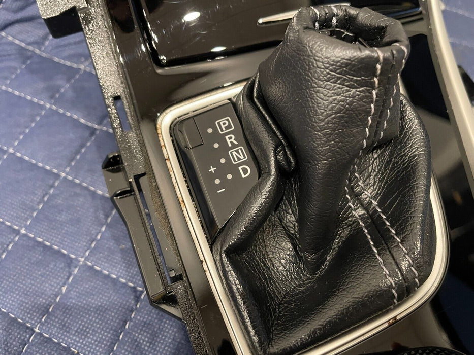 2017 INFINITI Q50 RED SPORT CENTER CONSOLE SHIFTER BEZEL TRIM OEM