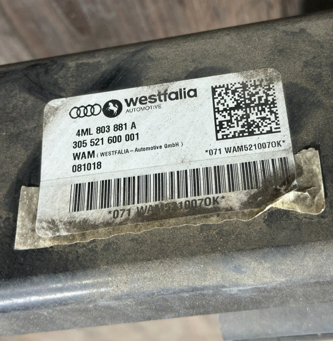 2018-2024 LAMBORGHINI URUS REAR BUMPER TRAILER TOW HITCH ASSEMBLY OEM 4ML803881A